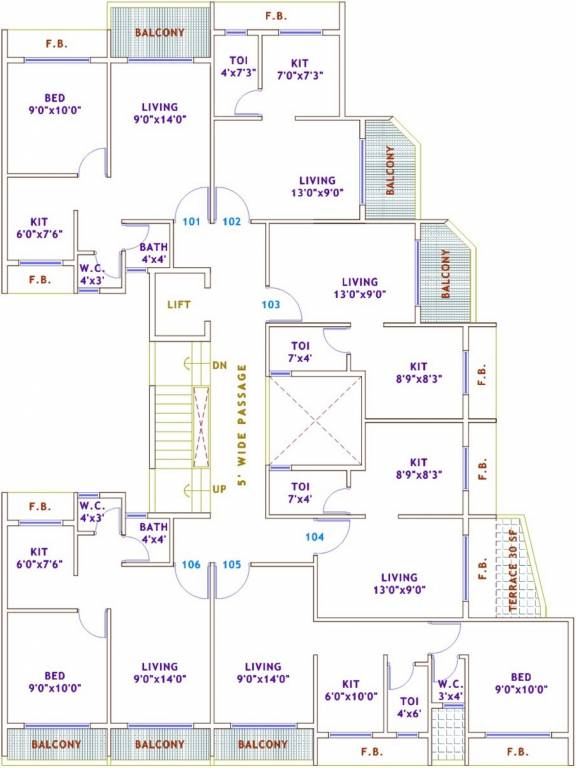 Images for Cluster Plan of Hari Om Mahi Park