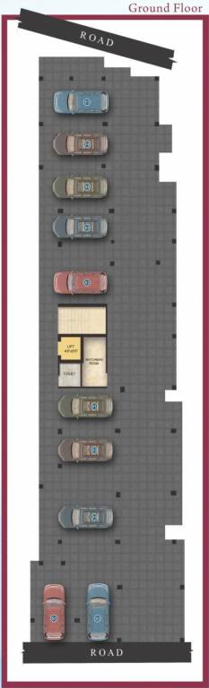 family Family Cluster Plan For Ground Floor