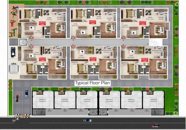 Images for Cluster Plan of Siddhi SS Homes
