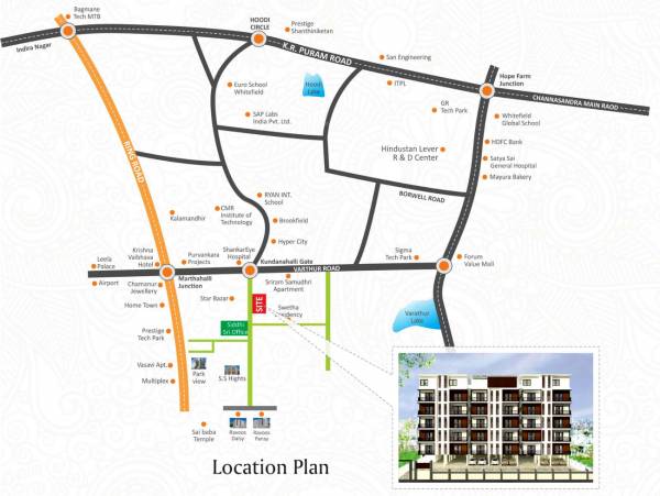 Images for Location Plan of Siddhi SS Homes