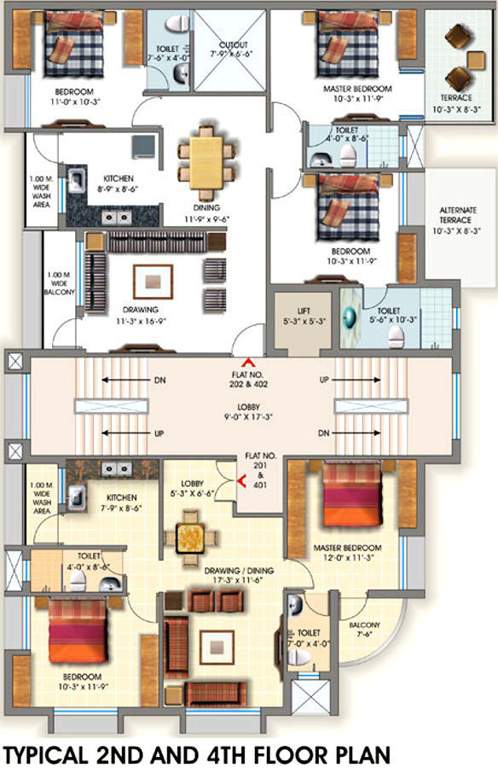 Images for Cluster Plan of Maharshee Shashi Sharad Apartments