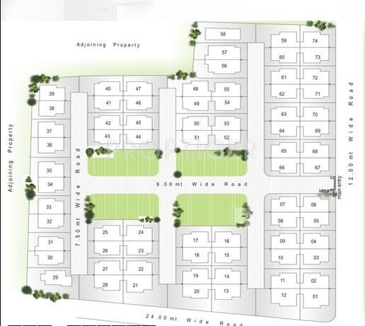 Images for Master Plan of Sheetal Vedika Exotica