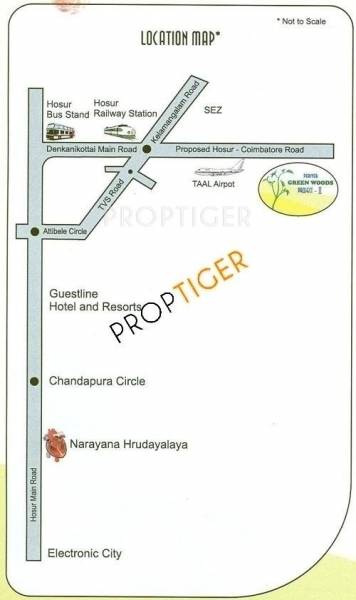 M S Builders M S Parivaar Location Plan