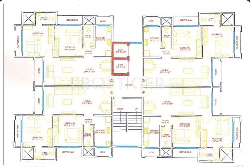 Images for Cluster Plan of Prathamesh Azad Nagar Kedar Darshan CHSL