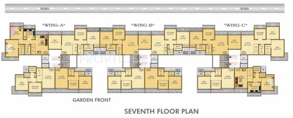 Images for Cluster Plan of Parshva Konark Residency