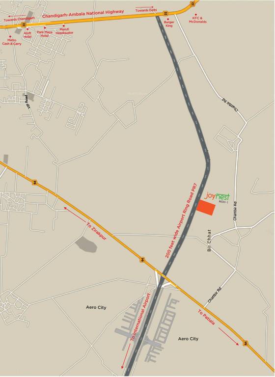 Images for Location Plan of Sushma Joynest MOH 1