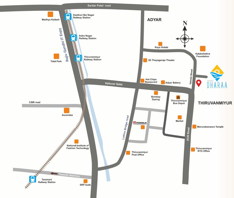 Images for Location Plan of Poomalai Dharaa