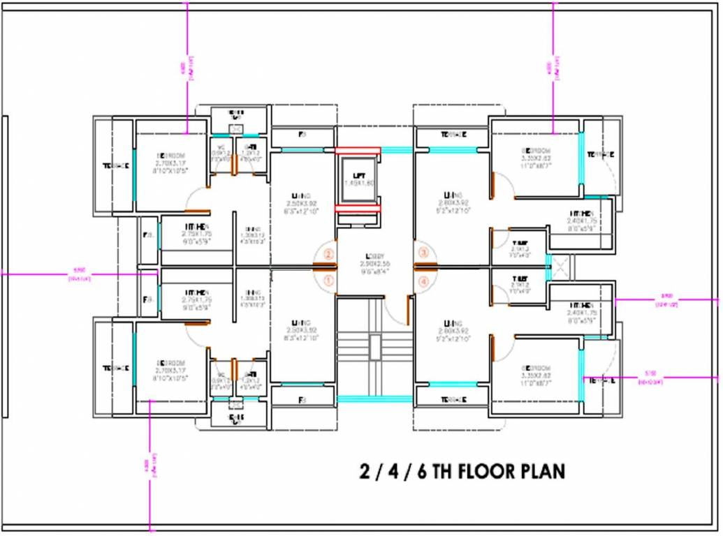 Images for Cluster Plan of Vaastu Adarsh