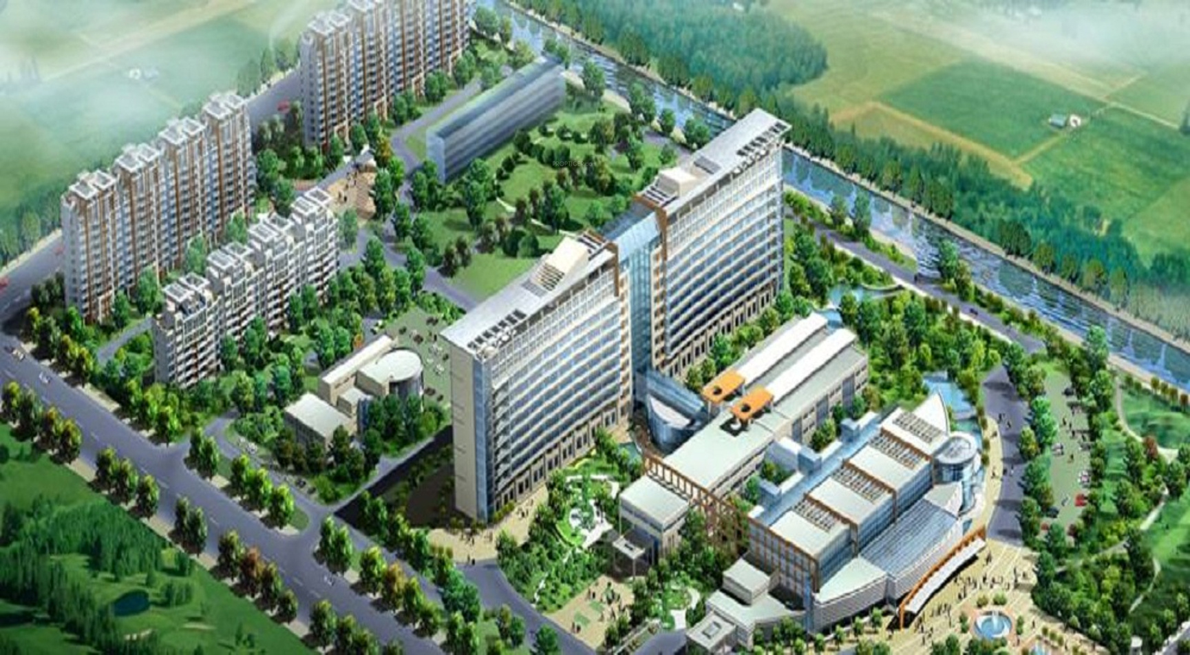 Samadhan Cyber Heights in Zone L Dwarka, Delhi - Price, Location Map