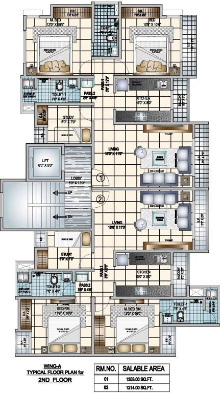 Images for Cluster Plan of Joshi Snehadeep Co Operative Housing Society Ltd