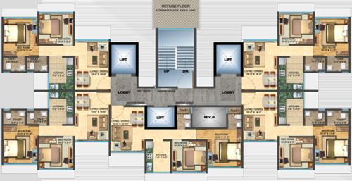 Images for Cluster Plan of Swastik Swastik Sapphire