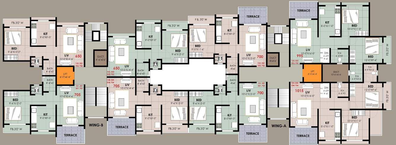  srushti Images for Cluster Plan of Shubh Srushti