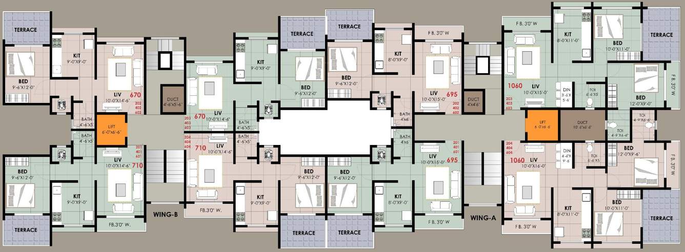  srushti Images for Cluster Plan of Shubh Srushti