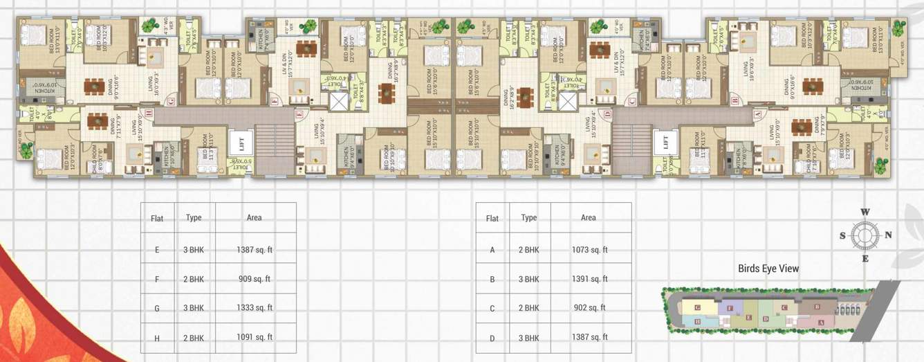 Images for Cluster Plan of GPS Meena Avalon
