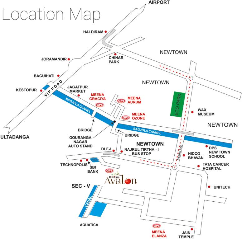 Images for Location Plan of GPS Meena Avalon