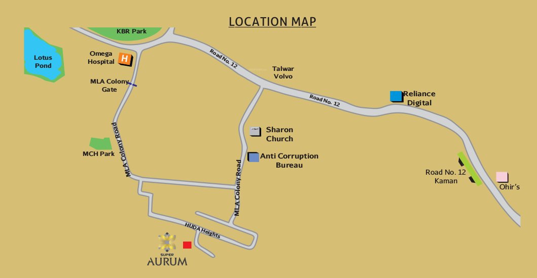 Images for Location Plan of Super Aurum