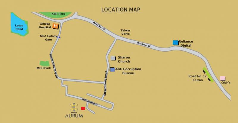 Images for Location Plan of Super Aurum