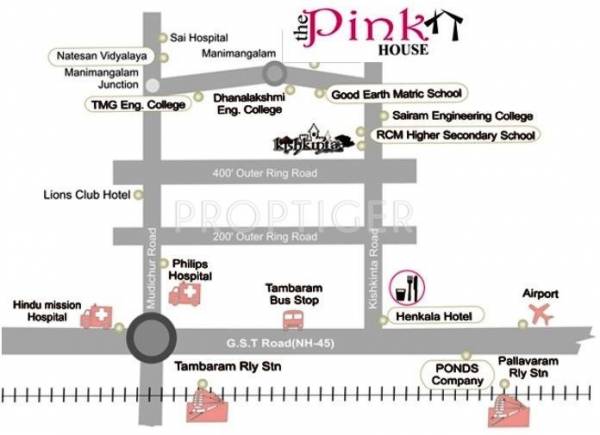 Images for Location Plan of Manju The Pink House