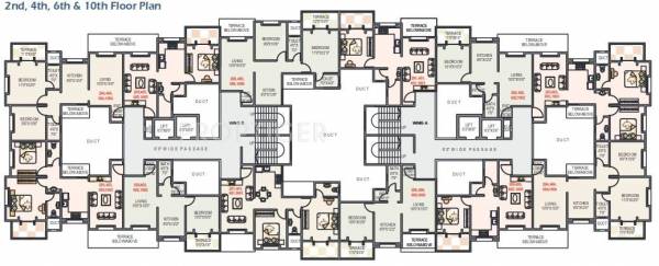 Images for Cluster Plan of The Shiv Builders Kalp Homes