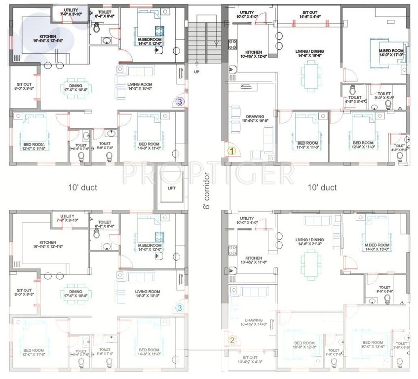 Images for Cluster Plan of Srinilaya Anitha Avenue