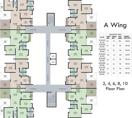  air-mont Images for Cluster Plan of Pragati Air Mont