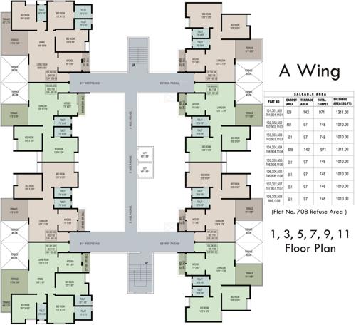  air-mont Images for Cluster Plan of Pragati Air Mont
