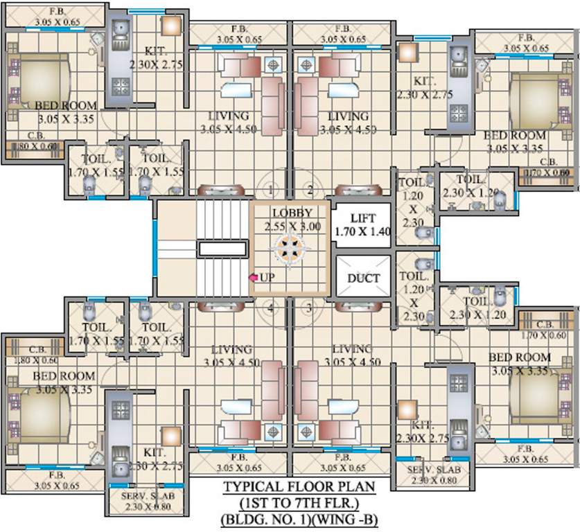 Images for Cluster Plan of Ashirwad Developers Cosmos Enclave