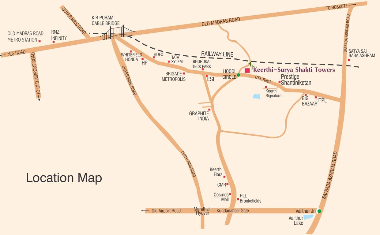  surya shakti towers Images for Location Plan of Keerthi Surya Shakti Towers