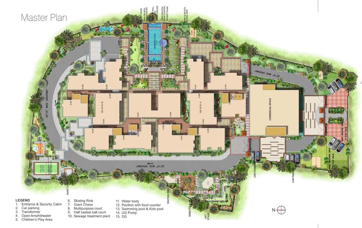  surya shakti towers Images for Master Plan of Keerthi Surya Shakti Towers