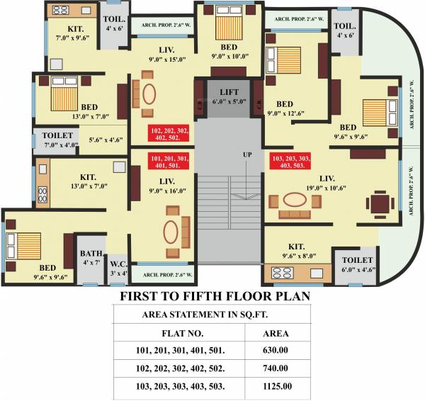 Images for Cluster Plan of Panvelkar Platinum