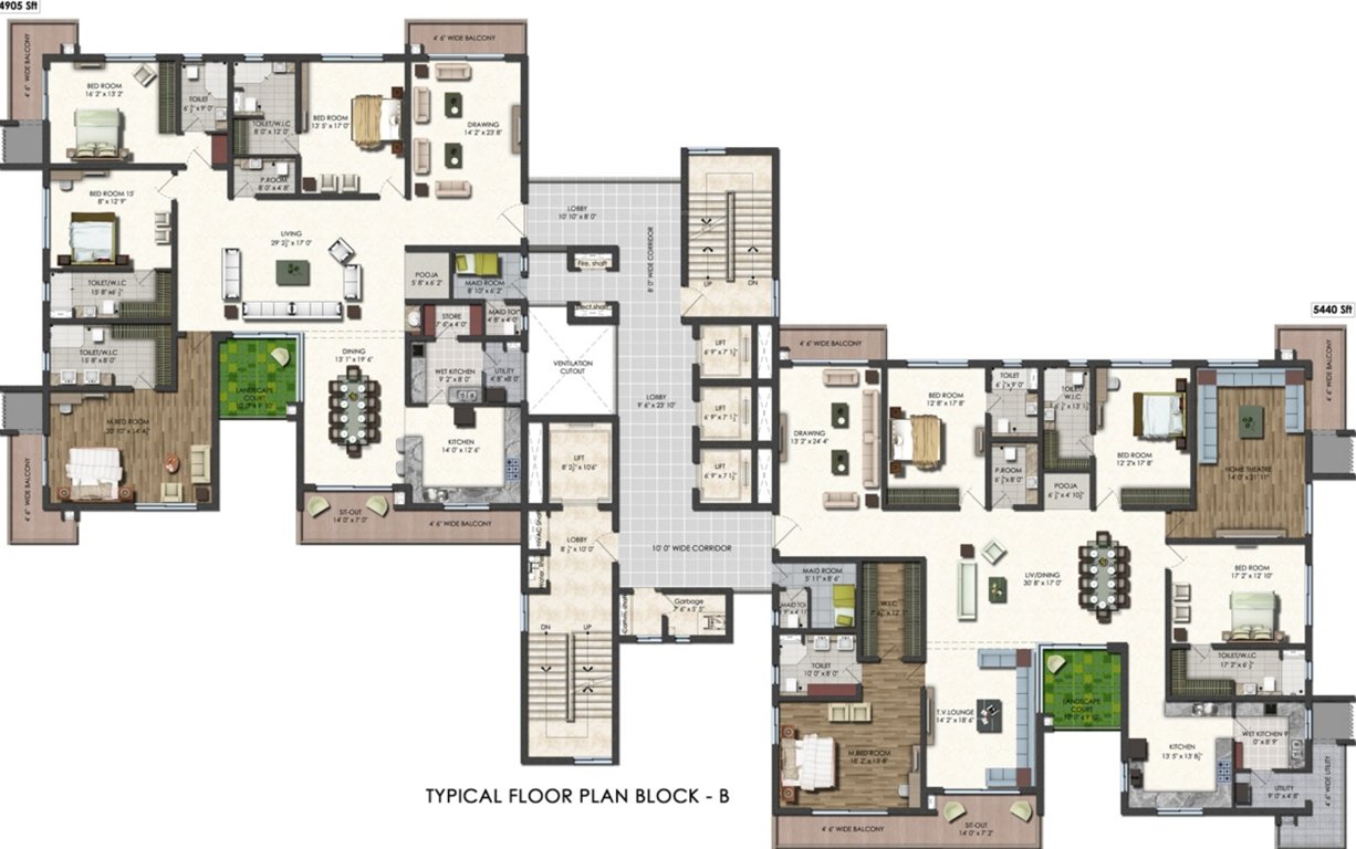 Images for Cluster Plan of Jayabheri The Peak