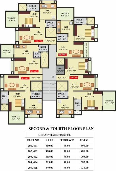 Images for Cluster Plan of Panvelkar Lotus