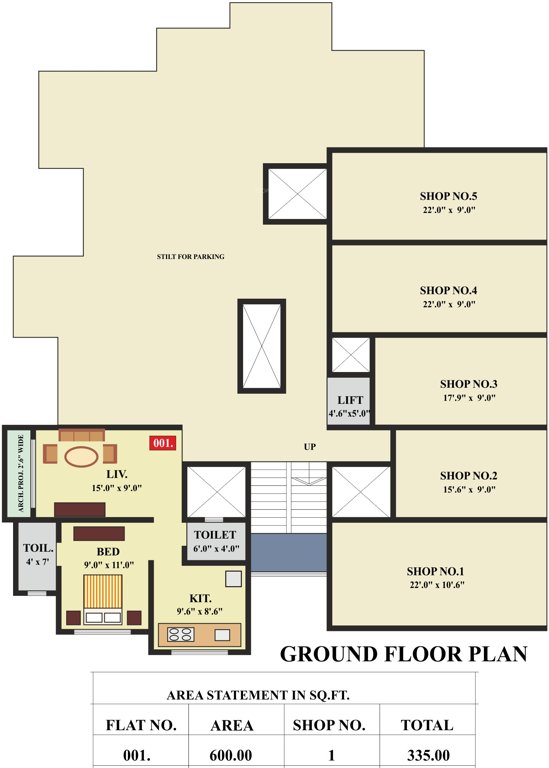 Images for Cluster Plan of Panvelkar Lotus