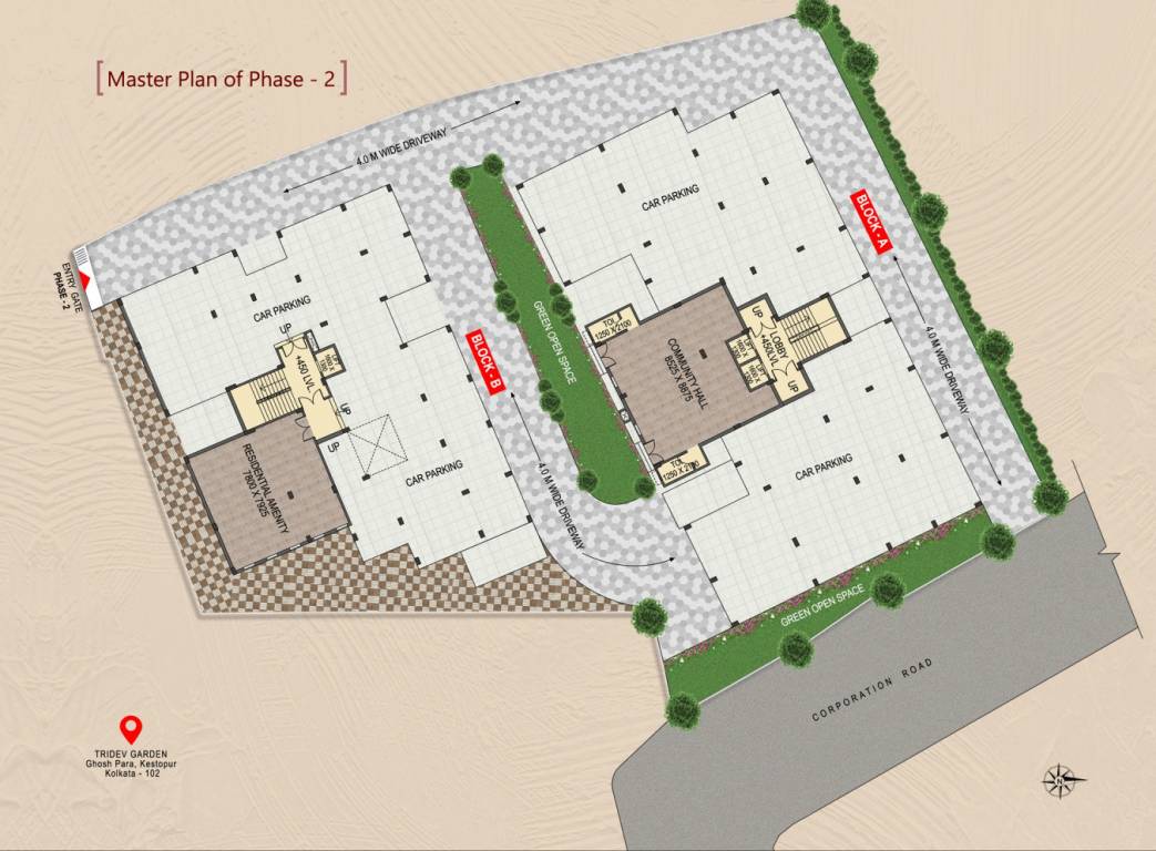  tridev garden phase 2 Layout Plan