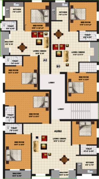 Images for Cluster Plan of Sikara Regalia