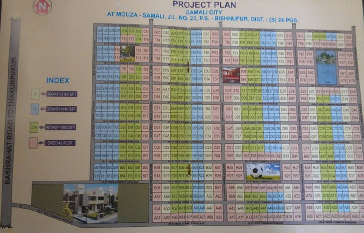 Images for Layout Plan of Azameen Samali City