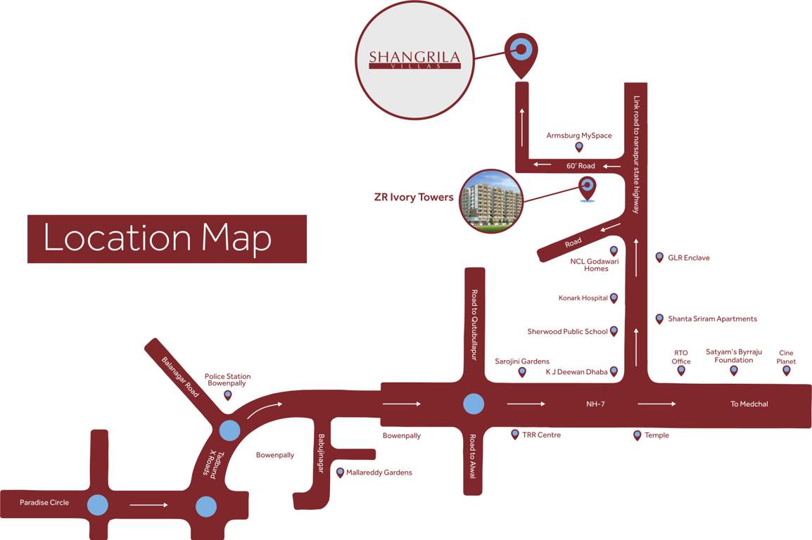  shangrila villas Images for Location Plan of ZR Shangrila Villas