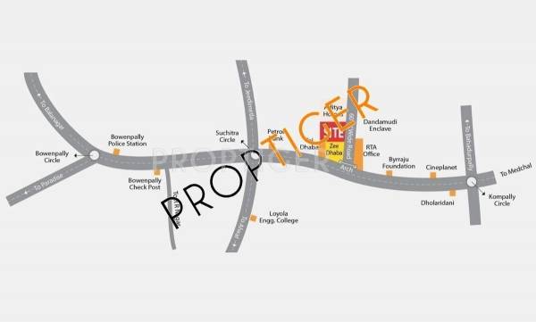 Images for Location Plan of Tirumala Kasaani Residency