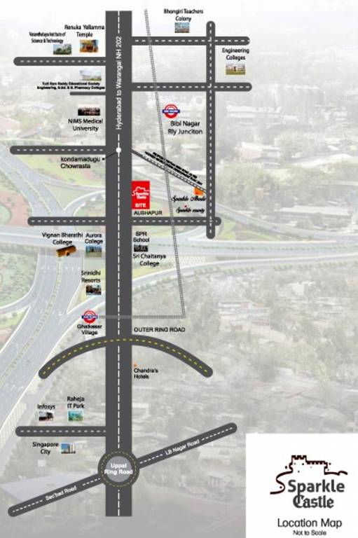 Images for Location Plan of Sri Jagathswapna Sparkle Castle