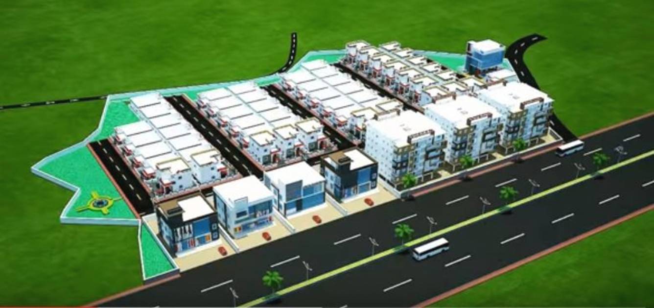 Images for Elevation of Sri Jagathswapna Sparkle Castle