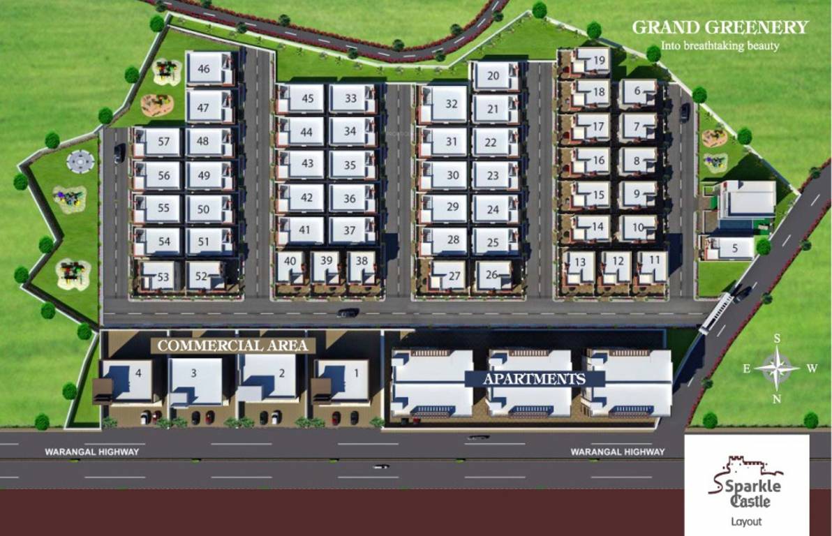 Images for Master Plan of Sri Jagathswapna Sparkle Castle