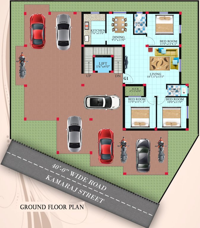 Images for Cluster Plan of Reputed SL Enclave