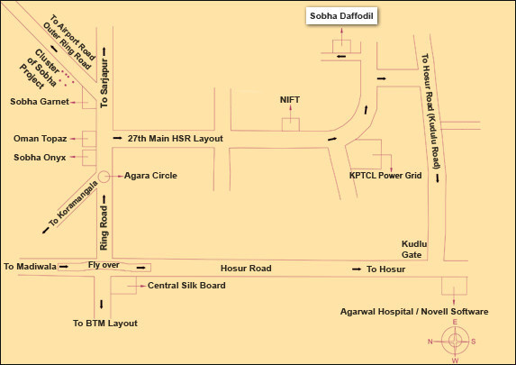  daffodils Location Plan