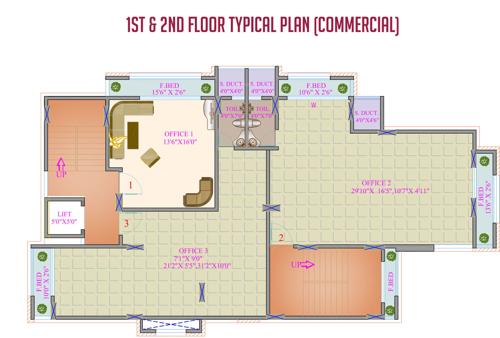  amrut-plaza Images for Cluster Plan of Mehta Amrut Plaza