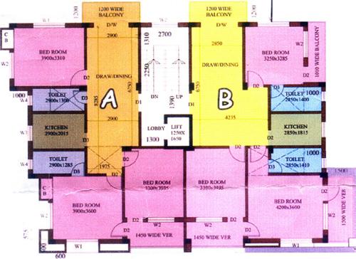 Images for Cluster Plan of Gangotri Group Gangotri Apartment Images for Cluster Plan of Gangotri Group Gangotri Apartment