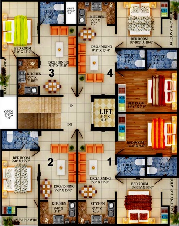 Images for Cluster Plan of APS Ashiyana