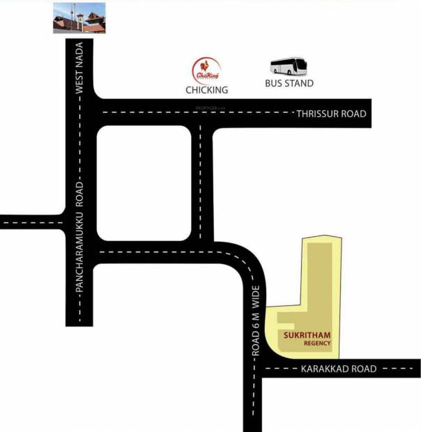 Images for Location Plan of Sapthavarna Sukritham Regency