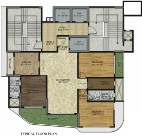 Images for Cluster Plan of Aadinath Millionist 14
