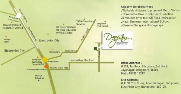 Images for Location Plan of Rangashree Sai Deepam