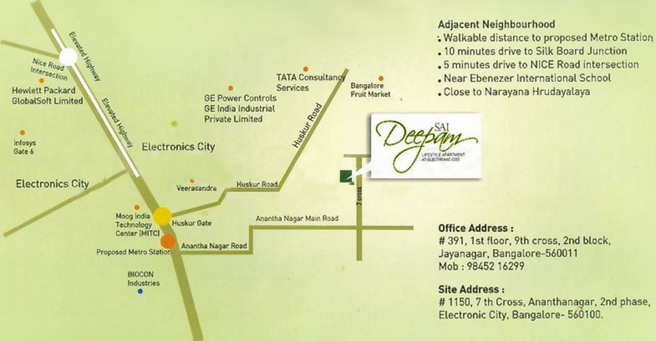 Images for Location Plan of Rangashree Sai Deepam